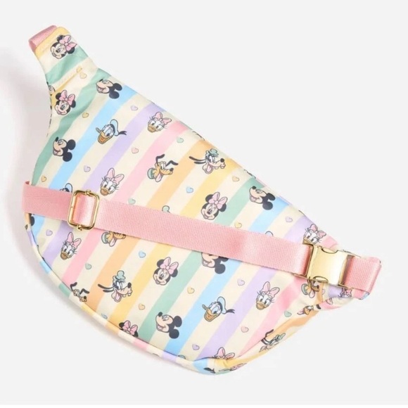 Stoney Clover Lane & Disney Pastel Striped Jumbo Fanny Bag - Picture 2 of 5